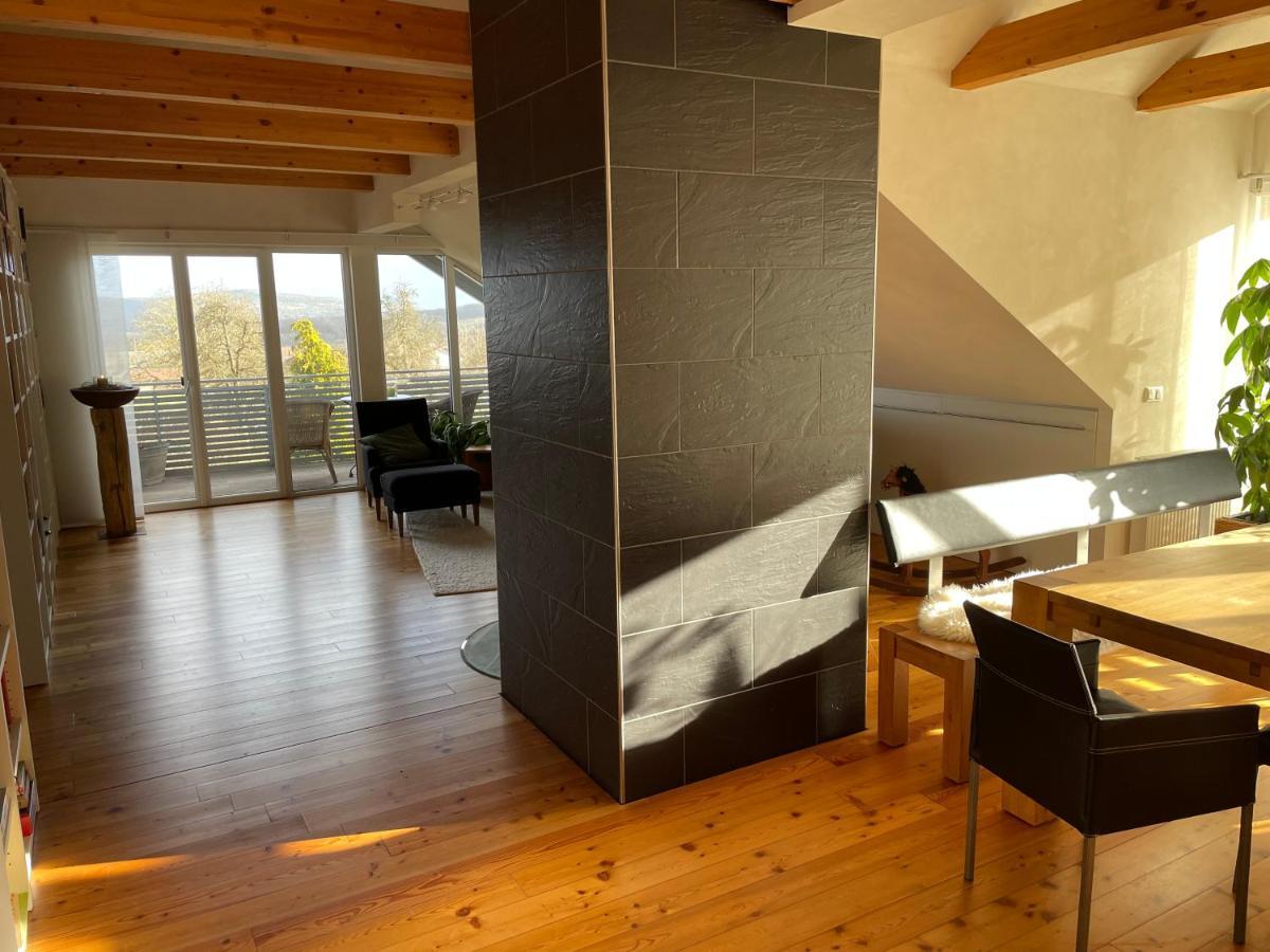 Ferienwohnung Nussbaum-Nest Hausen (Rhon-Grabfeld) Exterior foto