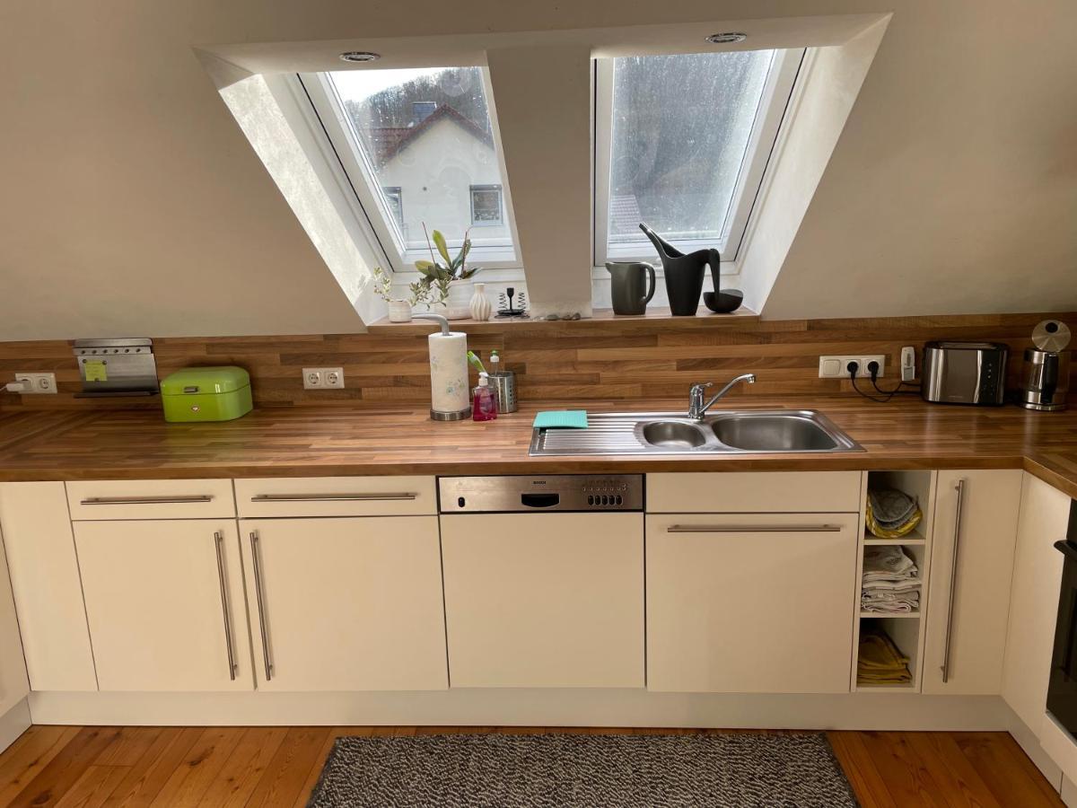 Ferienwohnung Nussbaum-Nest Hausen (Rhon-Grabfeld) Exterior foto